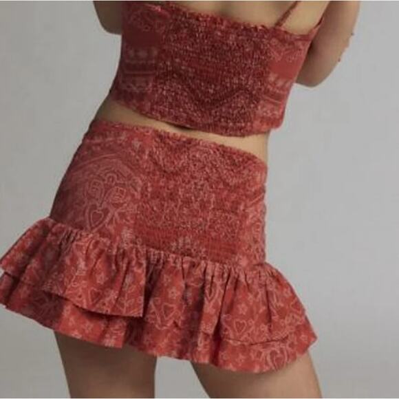 Urban Outfitters Kimchi Blue Eloise Mini Skirt Size L NWOT - Picture 6 of 6